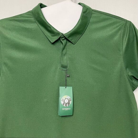 Outsideca‎ Tactical Shirt Mens 2XLHook & Loop Sleeve Patch Solid Green Shooting - Picture 2 of 15